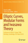 Cover: Elliptic Curves, Modular Forms and Iwasawa Theory - Springer