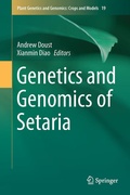 Cover: Genetics and Genomics of Setaria - Springer