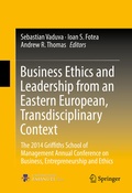 Cover: Business Ethics and Leadership from an Eastern European, Transdisciplinary Context - Springer