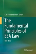 Cover: The Fundamental Principles of EEA Law - Springer
