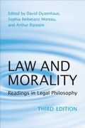 Cover: Law and Morality - University of Toronto Press