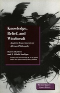 Cover: Knowledge, Belief, and Witchcraft - Stanford University Press