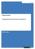 Cover: Example-based Machine Translation - Grin Verlag