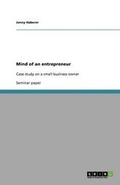 Cover: Mind of an entrepreneur - GRIN Publishing