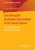 Cover: Text Mining for Qualitative Data Analysis in the Social Sciences - Springer VS