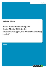 Abbildung von: Social Media - Grin Verlag