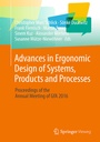Cover: Advances in Ergonomic Design of Systems, Products and Processes - Springer