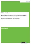 Cover: Kostenkennwertsammlungen im Hochbau - GRIN Publishing