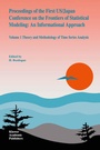 Cover: Proceedings of the First US/Japan Conference on the Frontiers of Statistical Modeling: An Informational Approach - Kluwer Academic Publishers