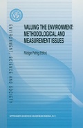 Cover: Valuing the Environment: Methodological and Measurement Issues - Kluwer Academic Publishers