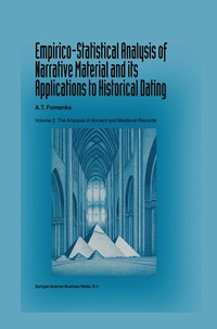 Abbildung von: Empirico-Statistical Analysis of Narrative Material and its Applications to Historical Dating - Kluwer Academic Publishers