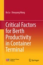 Cover: Critical Factors for Berth Productivity in Container Terminal - Springer