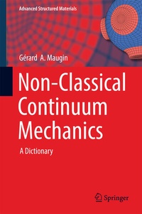 Enlarge image Cover: Non-Classical Continuum Mechanics - Springer