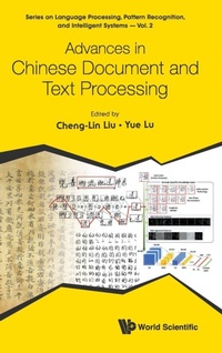 Enlarge image Cover: Advances In Chinese Document And Text Processing - World Scientific Publishing Co Pte Ltd