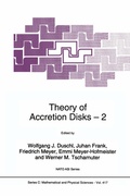 Cover: Theory of Accretion Disks 2 - Springer
