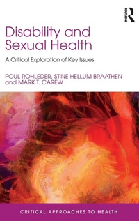 Enlarge image Cover: Disability and Sexual Health - Routledge