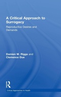 Cover: A Critical Approach to Surrogacy - Routledge