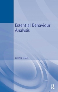 Enlarge image Cover: Essential Behaviour Analysis - Routledge