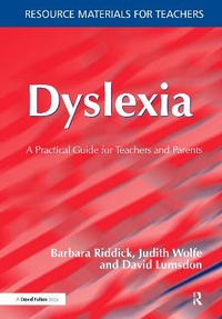 Enlarge image Cover: Dyslexia - CRC Press