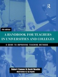 Cover: Handbook for Teachers in Universities and Colleges - Routledge