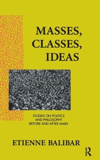Enlarge image Cover: Masses, Classes, Ideas - Routledge