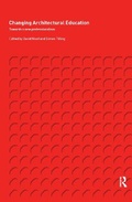 Cover: Changing Architectural Education - CRC Press