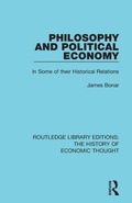 Cover: Philosophy and Political Economy - Routledge