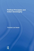 Cover: Political Principles and Indian Sovereignty - Routledge