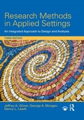 Cover: Research Methods in Applied Settings - Routledge