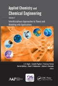 Cover: Applied Chemistry and Chemical Engineering, Volume 3 - Apple Academic Press Inc.