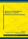 Cover: Advances of Computational Mechanics in Australia - Trans Tech Publications Ltd