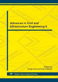Enlarge image Cover: Advances in Civil and Infrastructure Engineering II - Trans Tech Publications Ltd