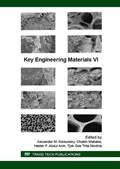 Cover: Key Engineering Materials VI - Trans Tech Publications Ltd
