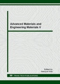Cover: Advanced Materials and Engineering Materials V - Trans Tech Publications Ltd