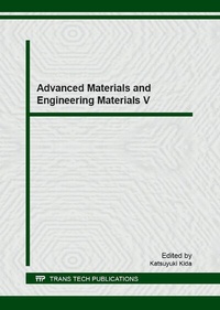 Enlarge image Cover: Advanced Materials and Engineering Materials V - Trans Tech Publications Ltd