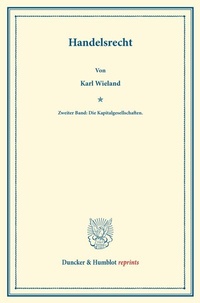 Abbildung von: Handelsrecht. - Duncker & Humblot