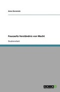 Cover: Foucaults Verstaendnis von Macht - GRIN Publishing