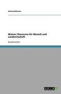 Enlarge image Cover: Wasser - Grin Verlag