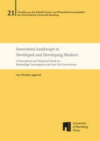 Enlarge image Cover: Innovation Landscape in developed and developing markets - University of Bamberg Press