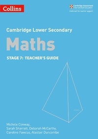 Enlarge image Cover: Lower Secondary Maths Teacher's Guide: Stage 7 - Collins