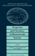 Cover: Properties and Chemistry of Biomolecular Systems - Springer