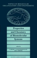 Cover: Properties and Chemistry of Biomolecular Systems - Springer