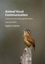 Cover: Animal Vocal Communication - Cambridge University Press