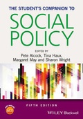 Cover: The Student's Companion to Social Policy - Wiley-Blackwell