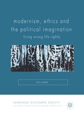 Cover: Modernism, Ethics and the Political Imagination - Palgrave Macmillan