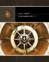 Enlarge image Cover: Finite Mathematics - Brooks/Cole