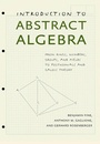 Cover: Introduction to Abstract Algebra - Johns Hopkins University Press