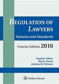 Cover: Regulation of Lawyers - Aspen Publishers Inc.,U.S.