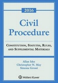 Enlarge image Cover: Civil Procedure - Aspen Publishers Inc.,U.S.