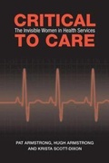 Cover: Critical to Care - University of Toronto Press